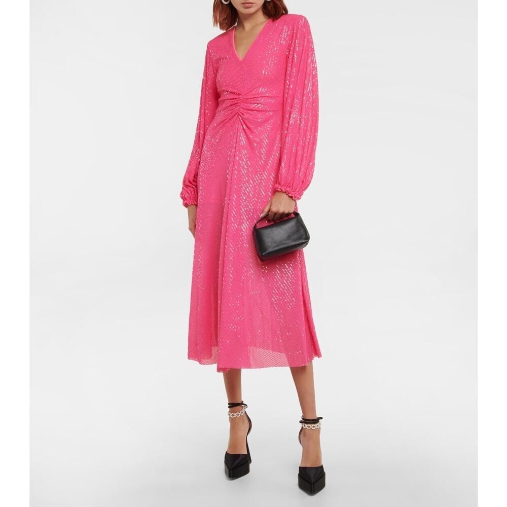 Rotate
Sequined midi dress🟨